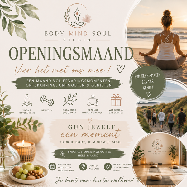 Feestelijke openingsmaand December 2026 mini workshops