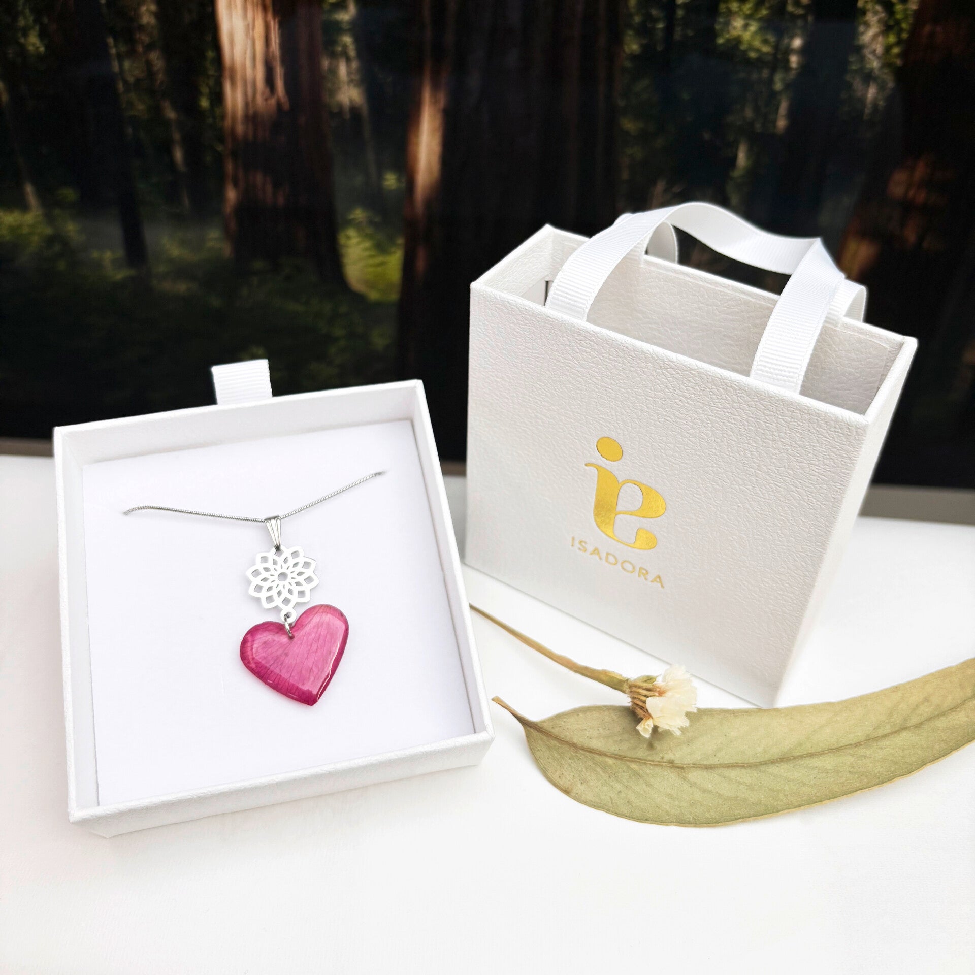 Collier | Coeur et Lotus