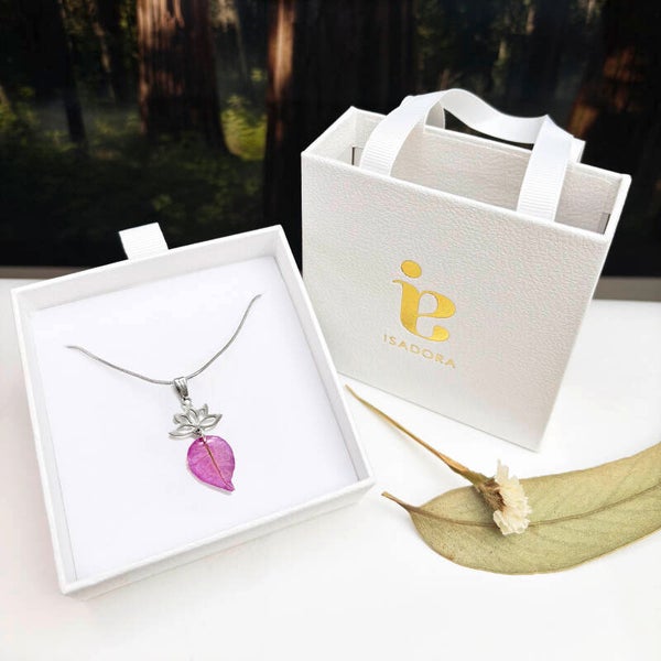 Collier | Lotus fuchsia