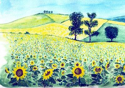 Les tournesols de maman