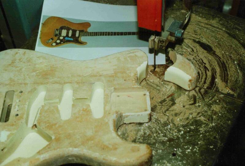 Rénovation Fender Statocaster