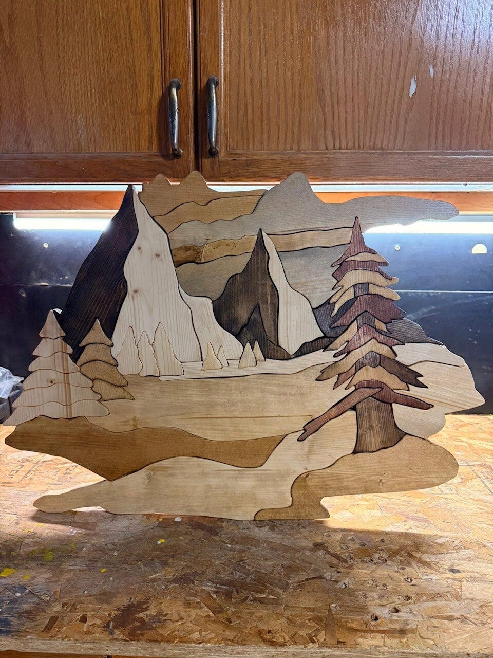 Mountain River Landscape