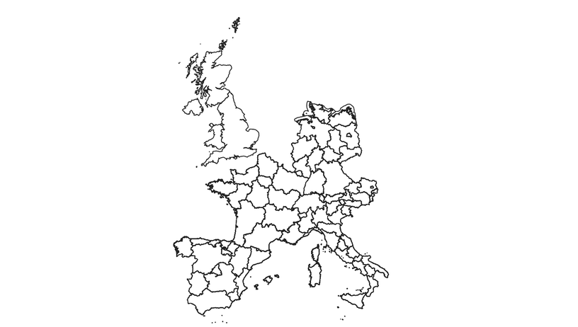 Europa - Bundesländer / Provinzen