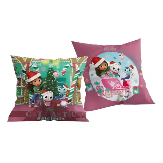 Coussin - Gabby et la maison magique édition NOËL