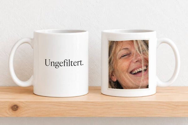 Tasse «Ungefiltert.»