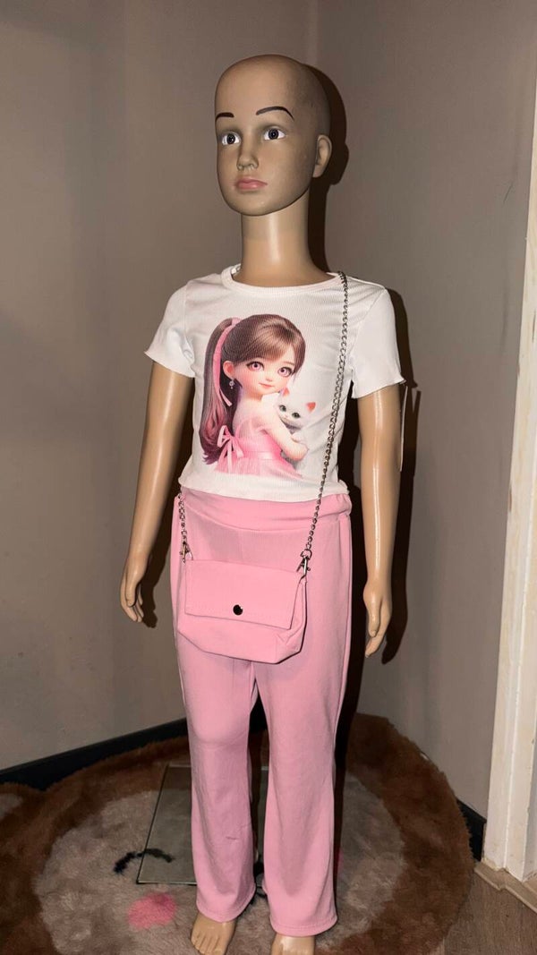 Bark Off Zomersetje Licht Roze