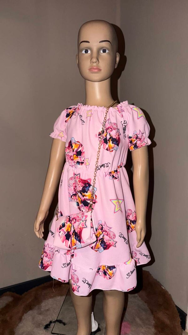 Love zomerjurkje Roze