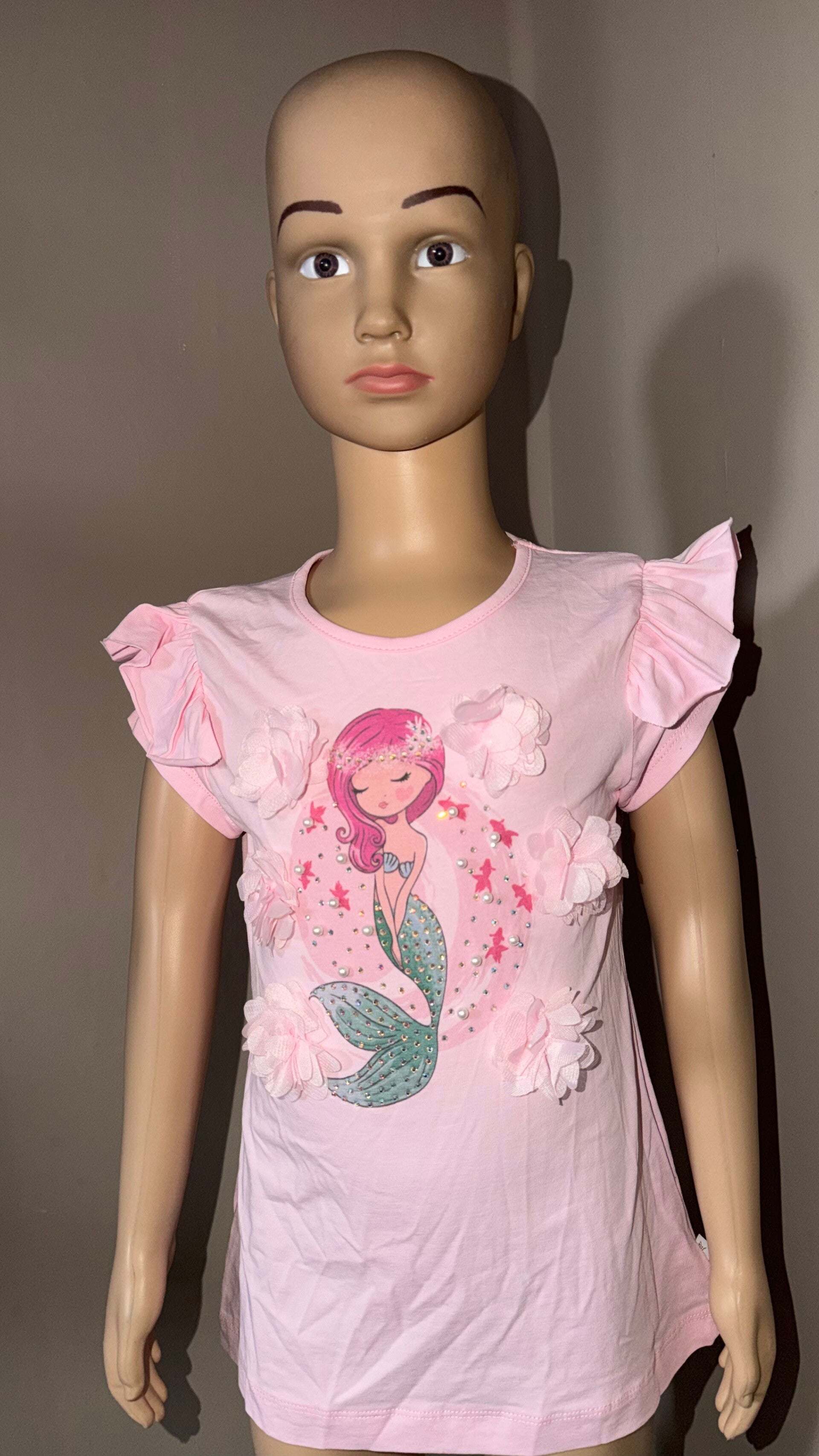 Roze Zeemeermin T'Shirt