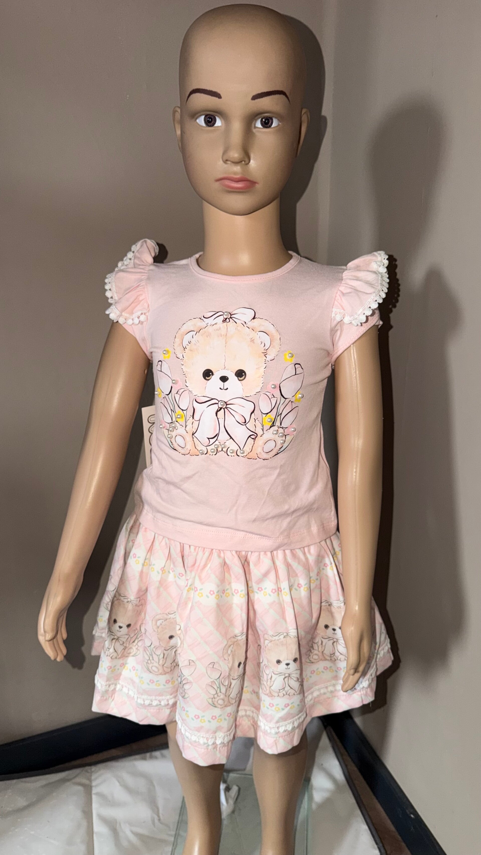 Bella Bear Jurkje Roze