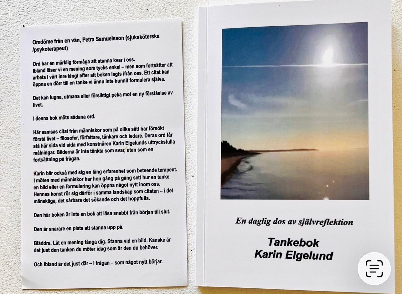 Tankebok En daglig dos av självreflektion