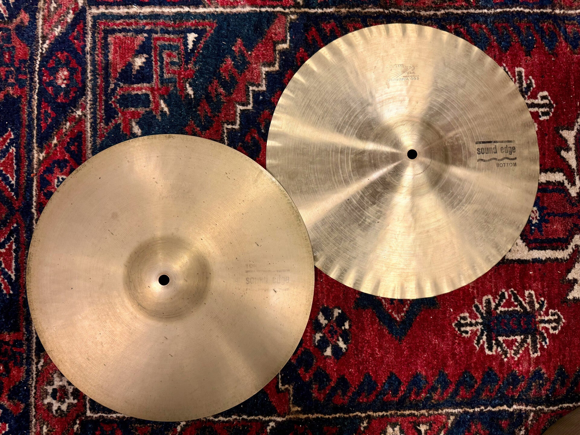 14" Paiste Formula 602 "Pre-Serial" Sound Edge Hihat 880/995gr