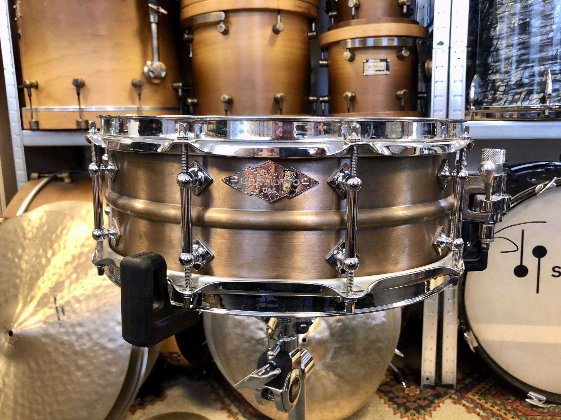 14" x 5,25" Craviotto / AK Masters Bronze (Limited) #9/25 Snare