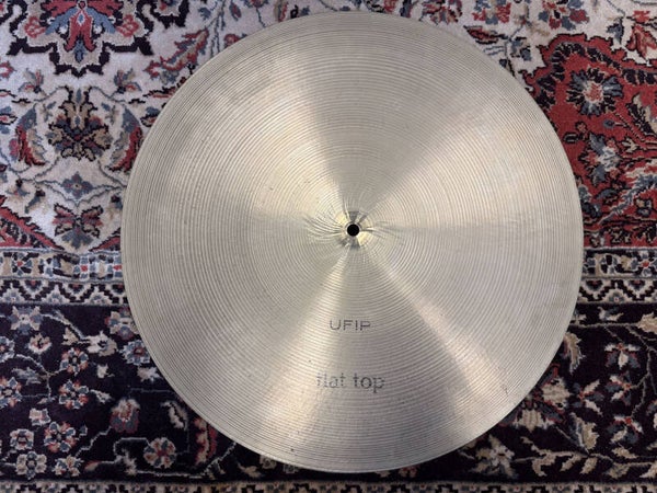 20" UFIP Ritmo Heavy FlatTop Ride 2395gr