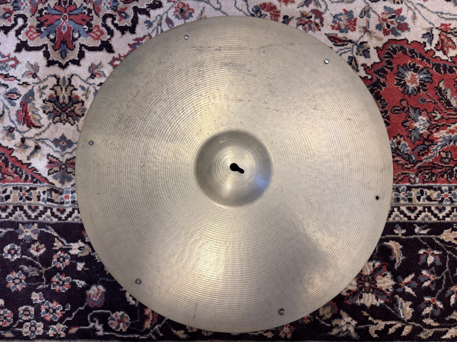 20" Paiste 602 Pre Serial Medium Sizzle Ride 2400gr