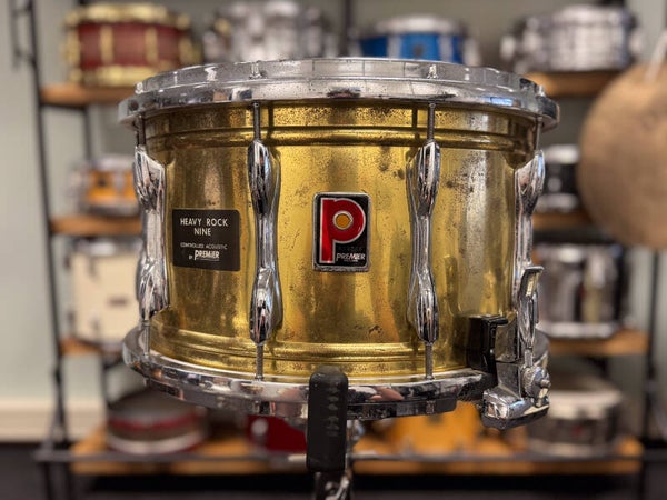 14" x 9" Premier Heavy Rock Nine Brass/Wood Snare