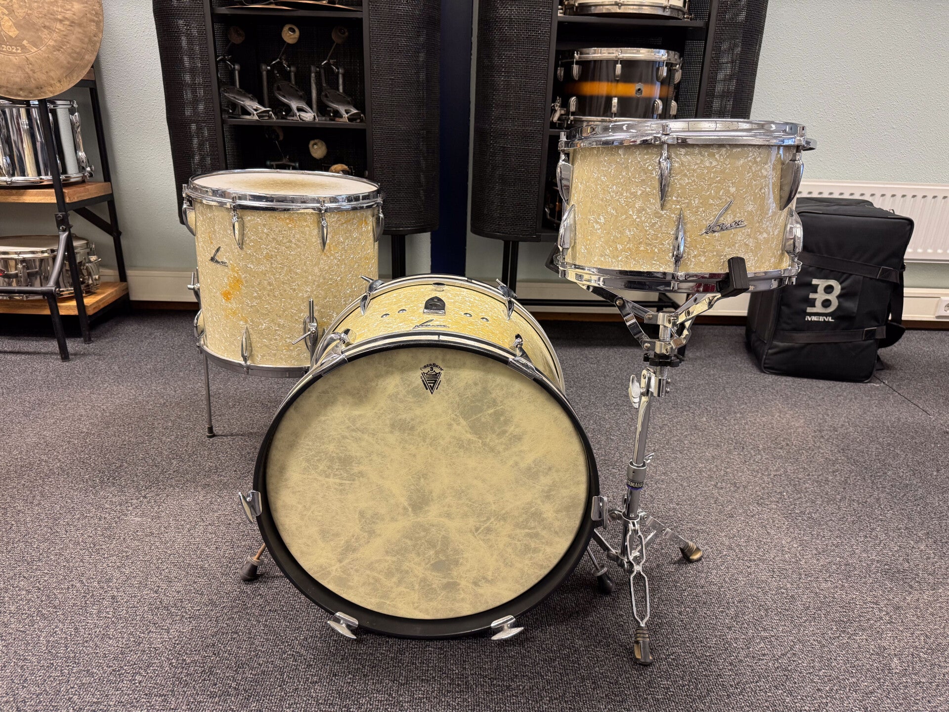 Sonor 1960s Teardrop Scriptlogo (3-ply) in WMP 13" - 16" - 20"