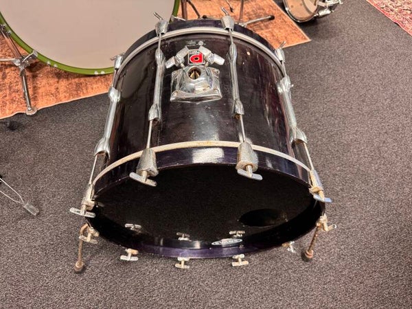 22" x 16" Premier Resonator Black Shadow Bassdrum
