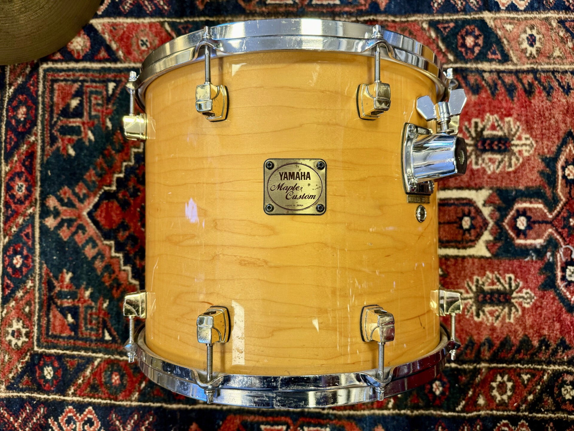14" x 12" Yamaha Maple Custom Tom - Natural Maple