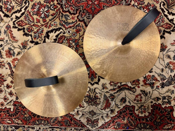 13" Paiste 2002 "Black Label" (1976) Marching Cymbals