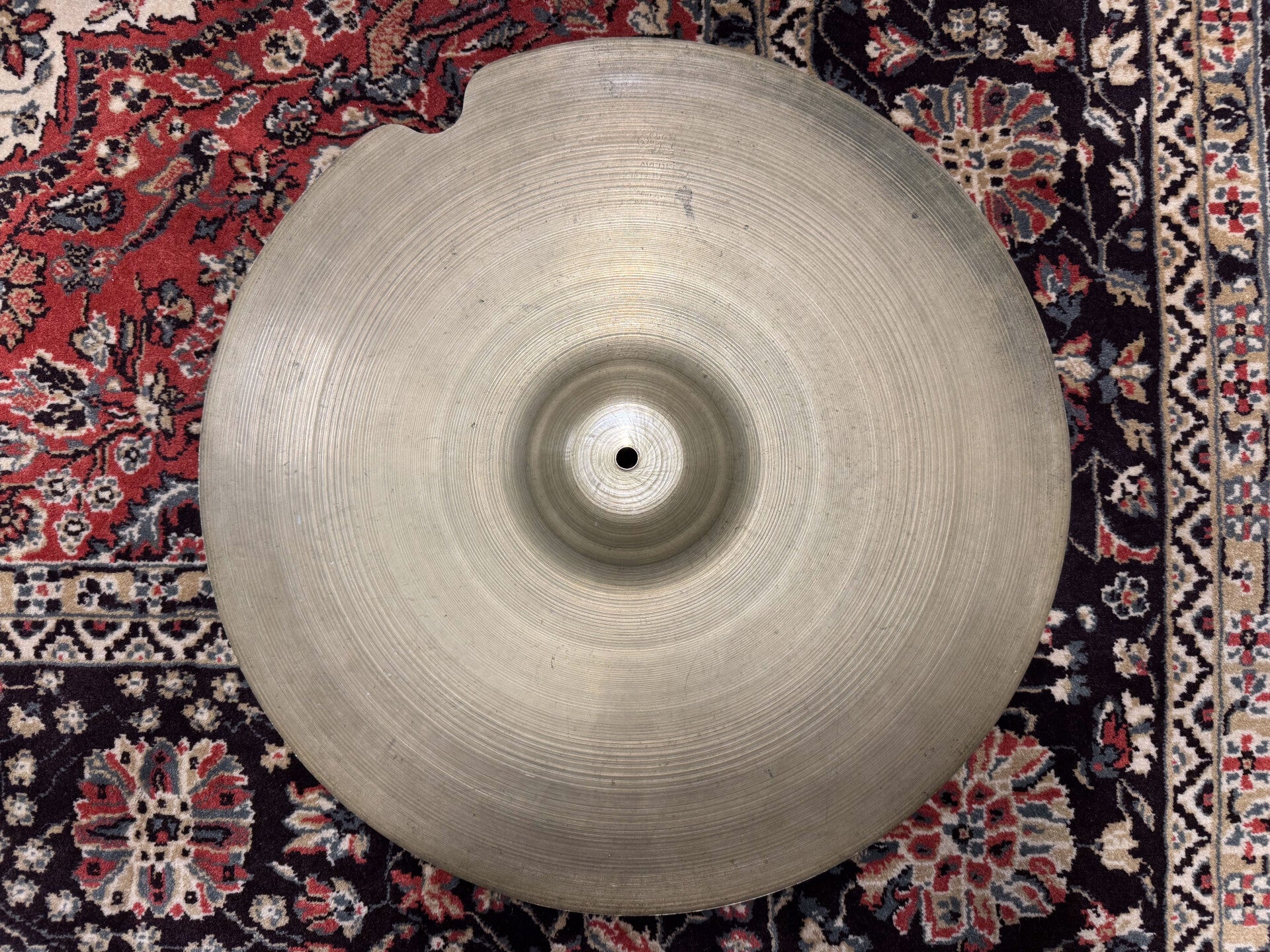 20" Zildjian Avedis (1950s) Large/Block Stamp Ride 2090gr