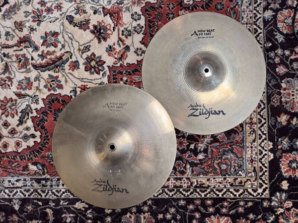 14" Zildjian Avedis Brilliant New Beat Hihat 1115/1465gr