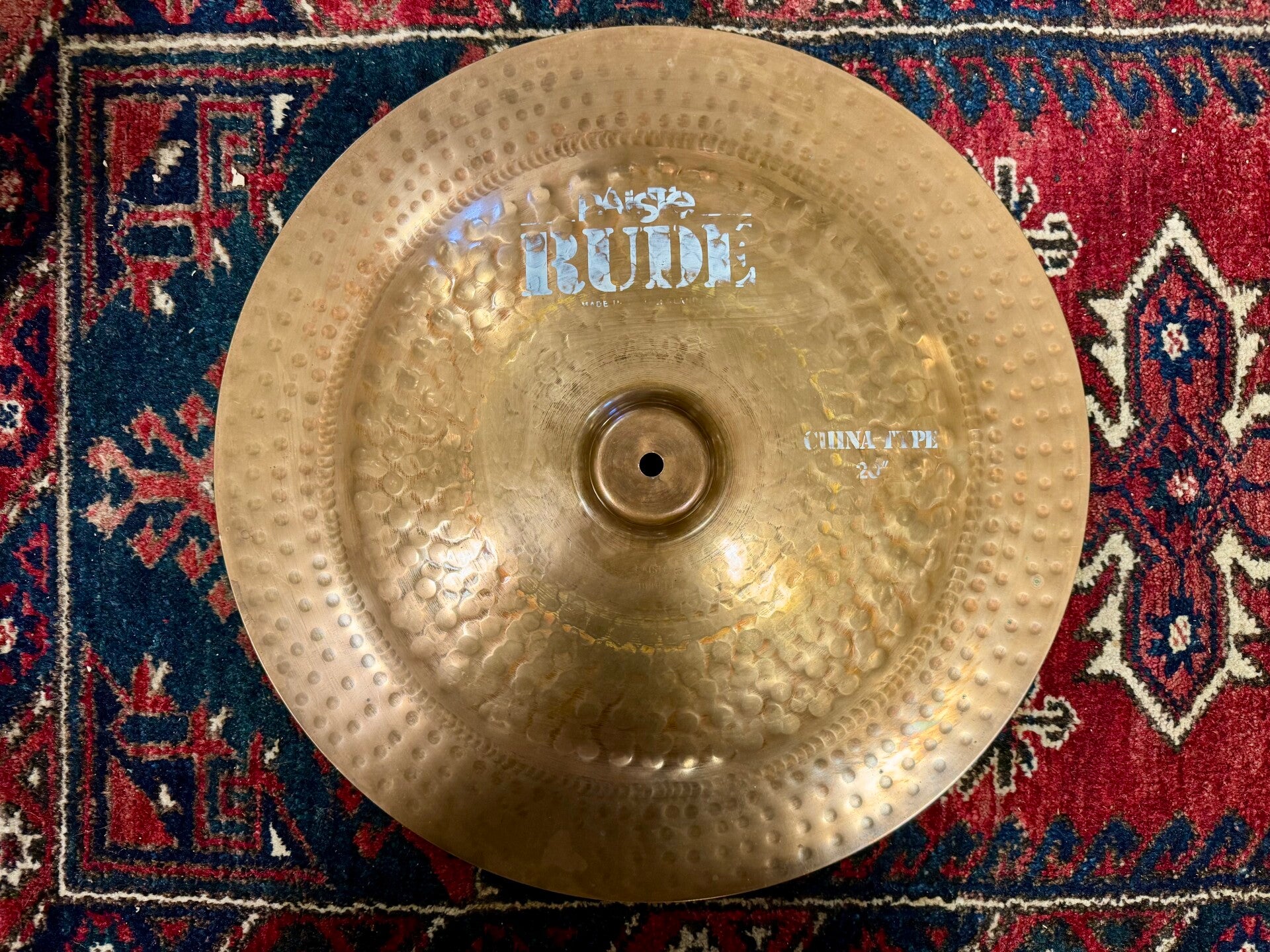 20” Paiste Rude China from 1983
