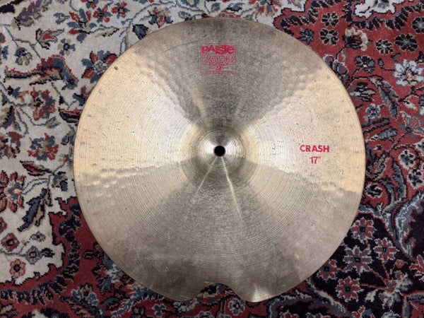 17" Paiste 2002 Red Label Crash (crack fix) 1305gr