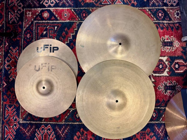 UFIP Complete Cymbal Set (14" - 18" - 20")