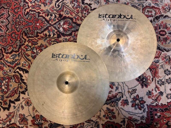 14" Istanbul (early) Agop Rock Hihat 1070/1255gr