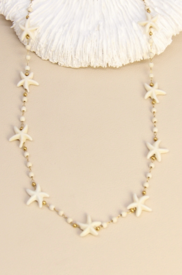 Collier Étoile de Mer – Perles Fantaisie