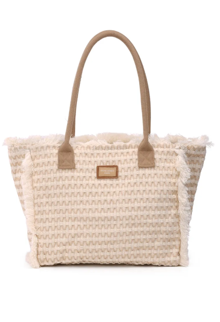 Sac à main shopping David Jones Tressé