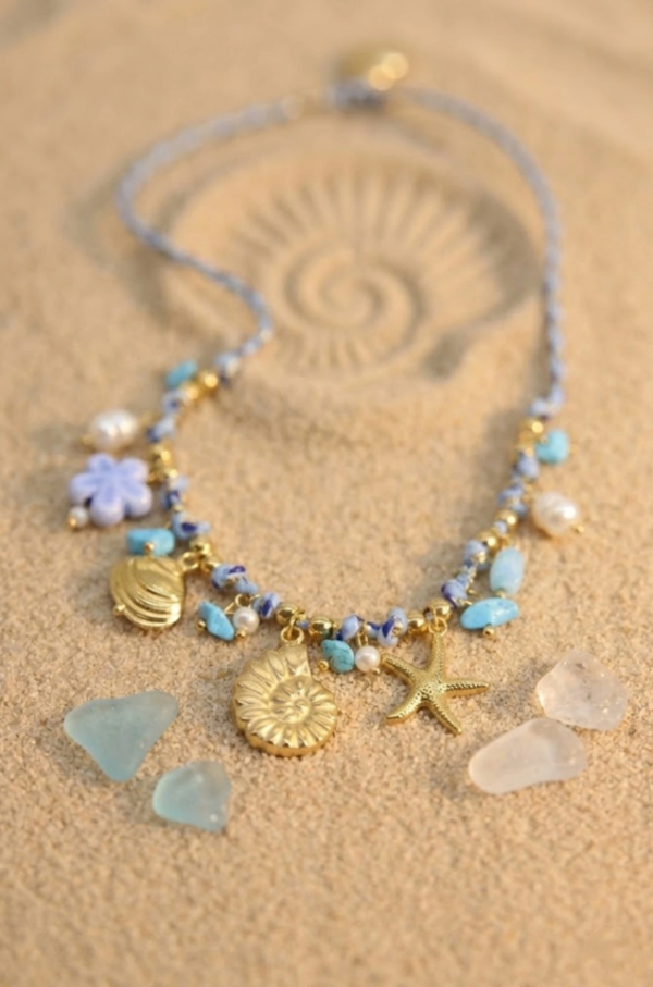Collier "Bord de mer", acier inoxydable