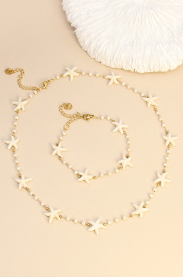 Collier Étoile de Mer – Perles Fantaisie