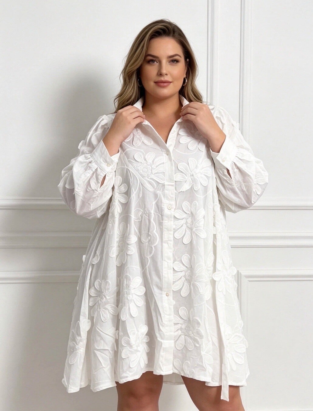 Robe en coton 100%,