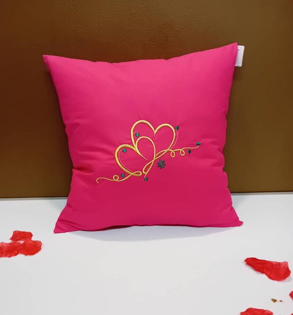 Coussin brodé