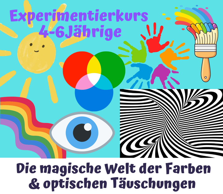 Die magische Welt der Farben und optischen Täuschungen  (4-6 Jahre), 23.11.2025, 10-12 Uhr, Stadtamhof, 93059 Regensburg