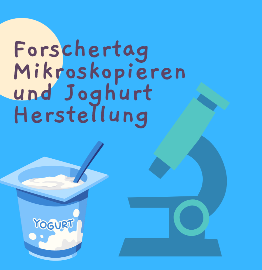 Forschertag - Mikroskopieren & Joghurt Herstellung - Faschingsferien 2026, Mi 18.2.26, 9-12 Uhr, Kursort Stadtamhof 20 Regensburg, 4-8 Jährige