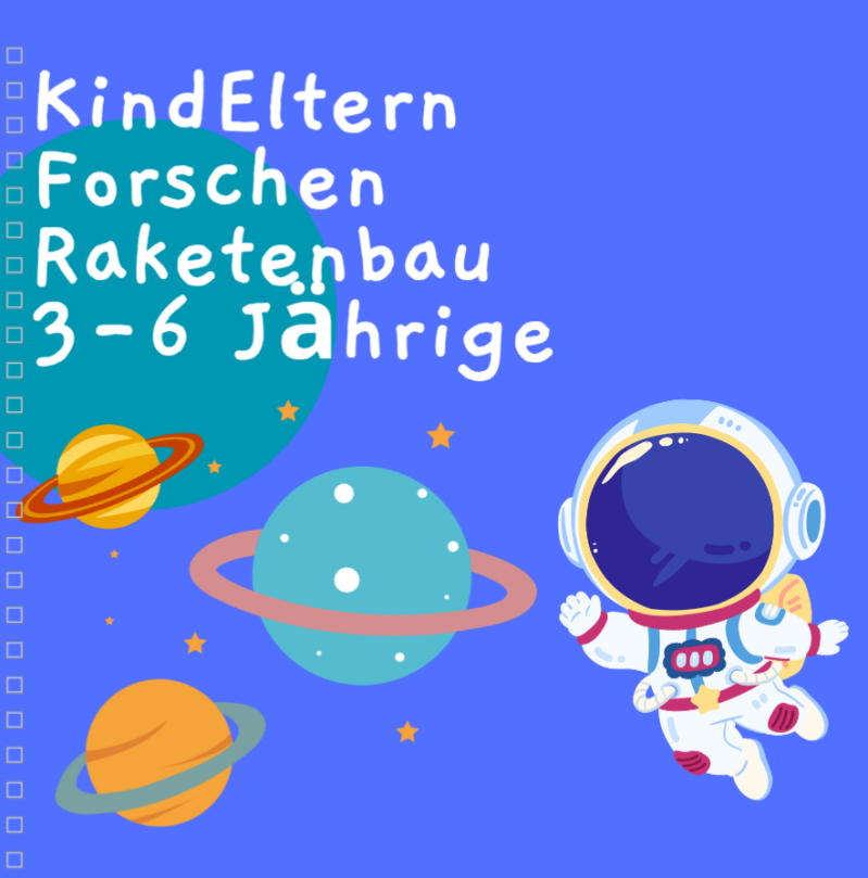 KindEltern Forschen - 1h Wir bauen Raketen  3-6 Jahre I Do 19.03 / 16:30-17:30 Uhr / Stadtamhof 20, Regensburg