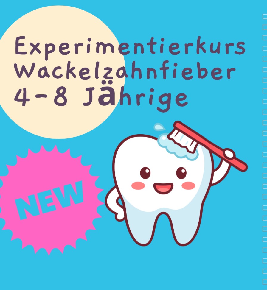 Wackelzahnfieber (4-8 Jahre), Mi 8.4.2026,  15-16:30, Uhr, Stadtamhof 20, Regensburg