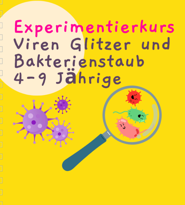 Viren-Glitzer und Bakterien-Staub (4-9), 31.10, 11:30-14:30 Uhr, Beratzhausen Frei.Raum, Marktstraße 8