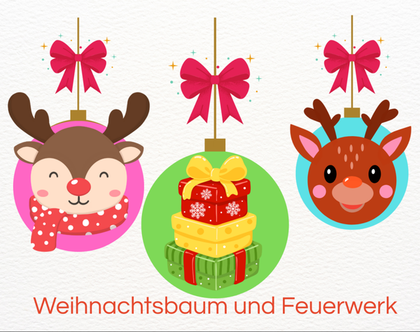 Weihnachtsbaum & Feuerwerk - 4-8 Jährige I Fr 12.12, 16-17:30, Forschjung Kinderlabor, Stadtamhof 20, 93059 Regensburg