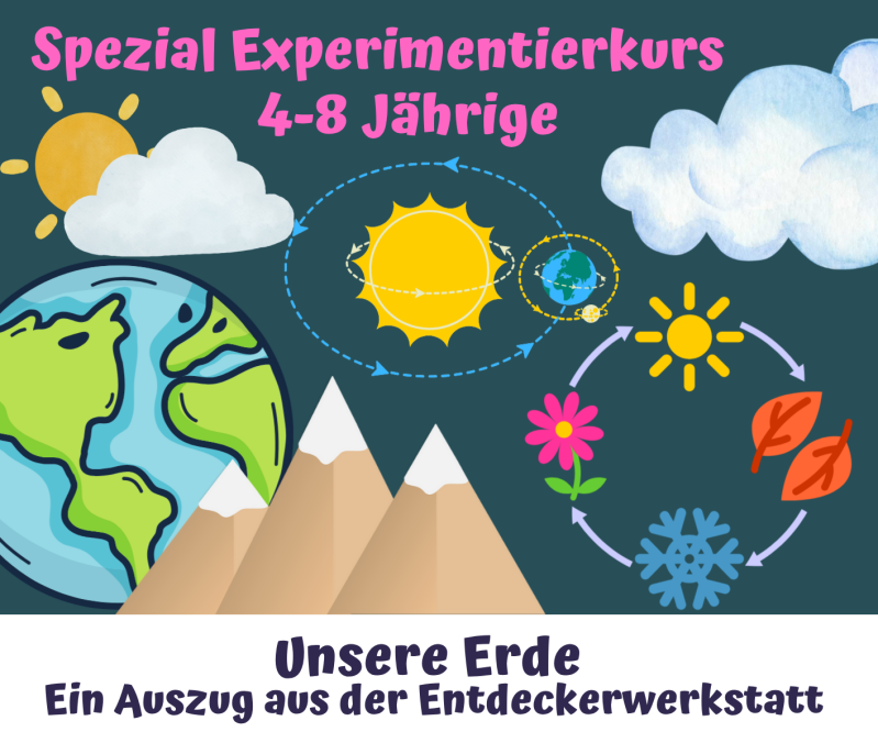 Unsere Erde  (4-8 Jahre), Samstag 16.05.2026, 12-13:30 Uhr, IG Eltern, Ingolstadt