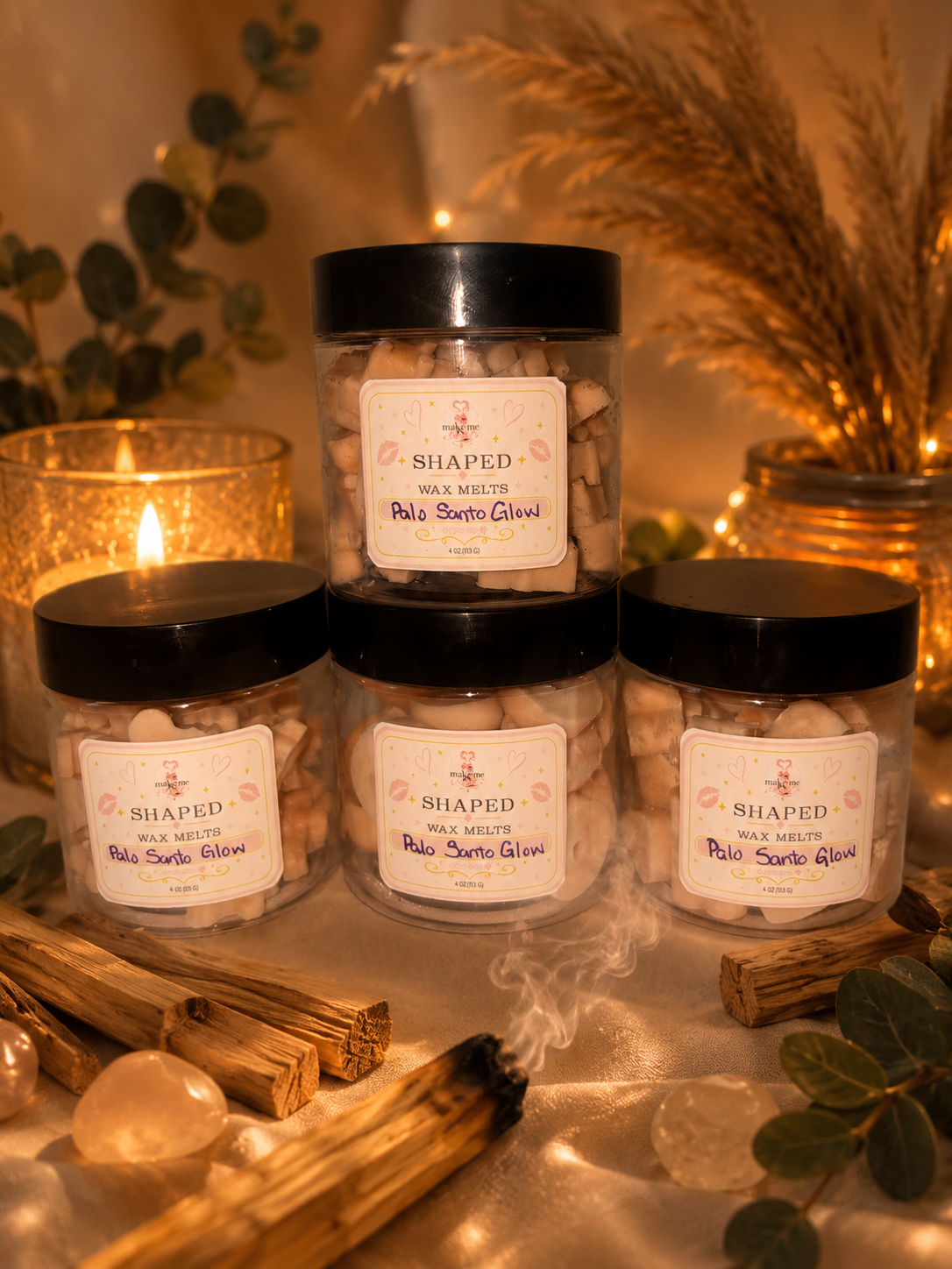 Palo Santo Glow Shaped Wax