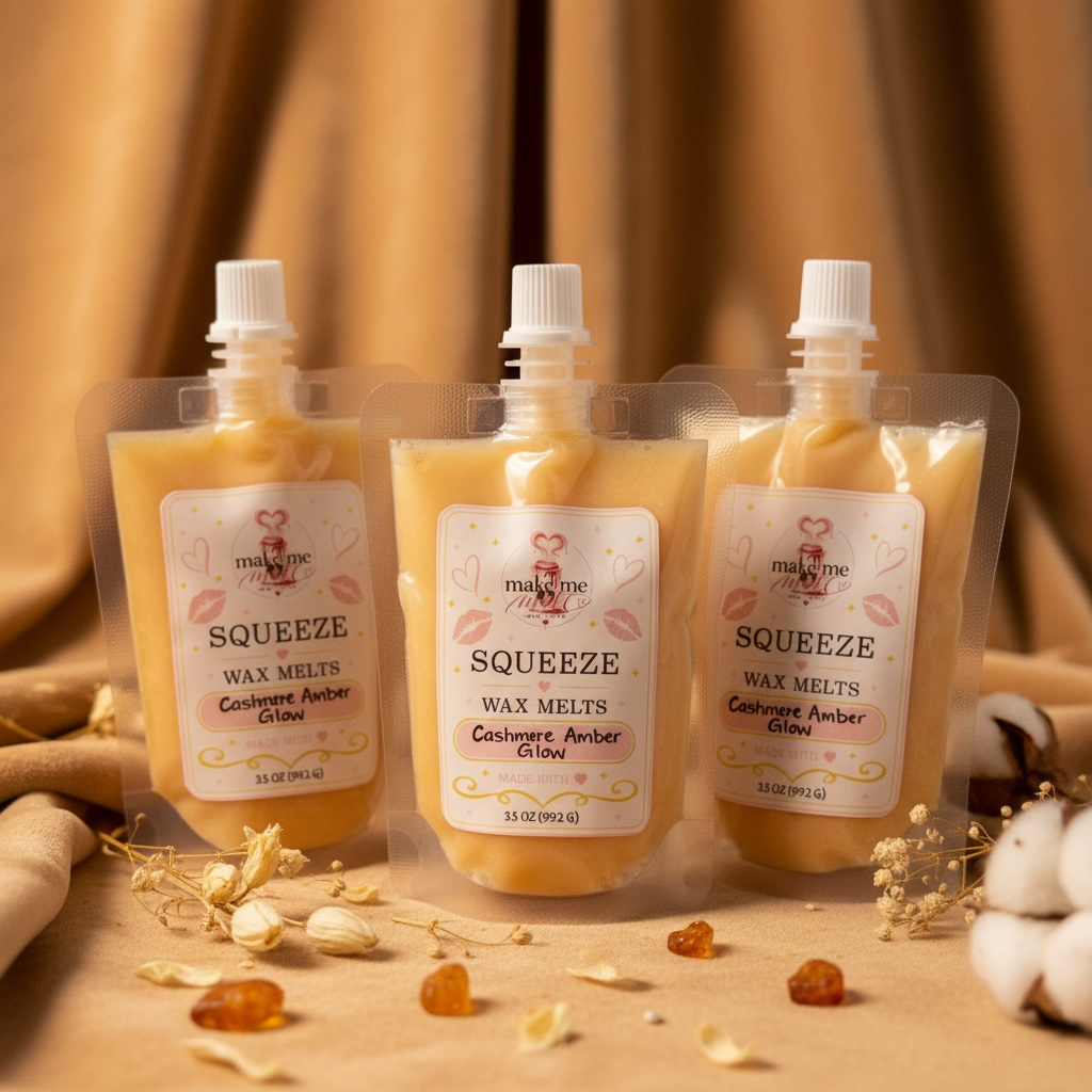 Cashmere Amber Glow Squeeze Wax