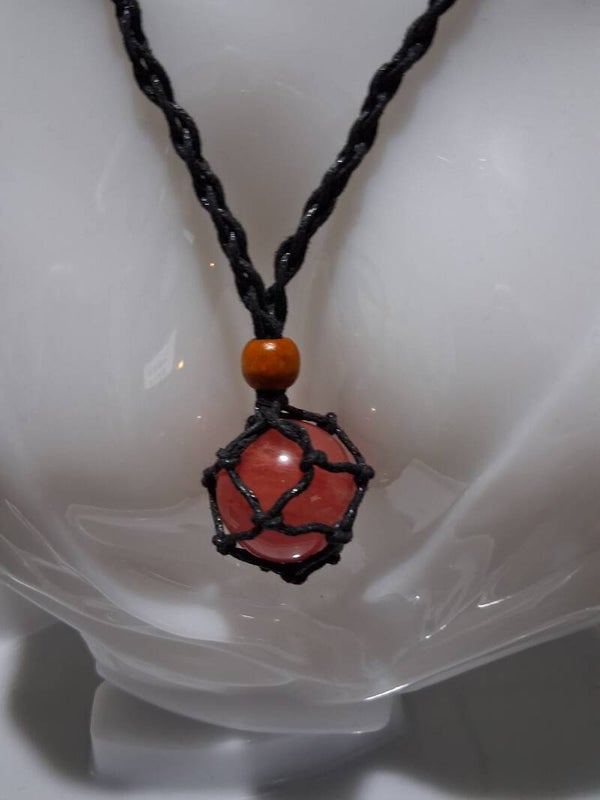 PENDENTIF MINERAL CALCITE
