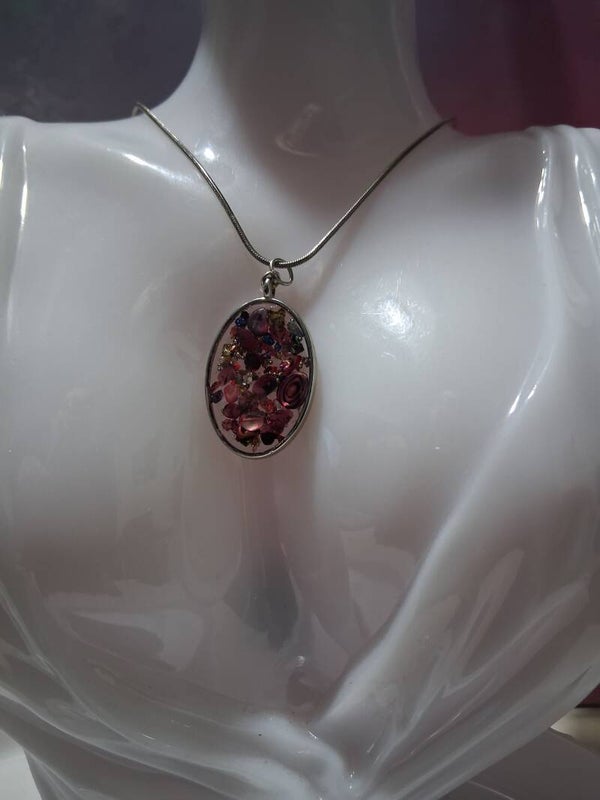 PENDENTIF RESINE TENDANCE ULTRAVIOLET