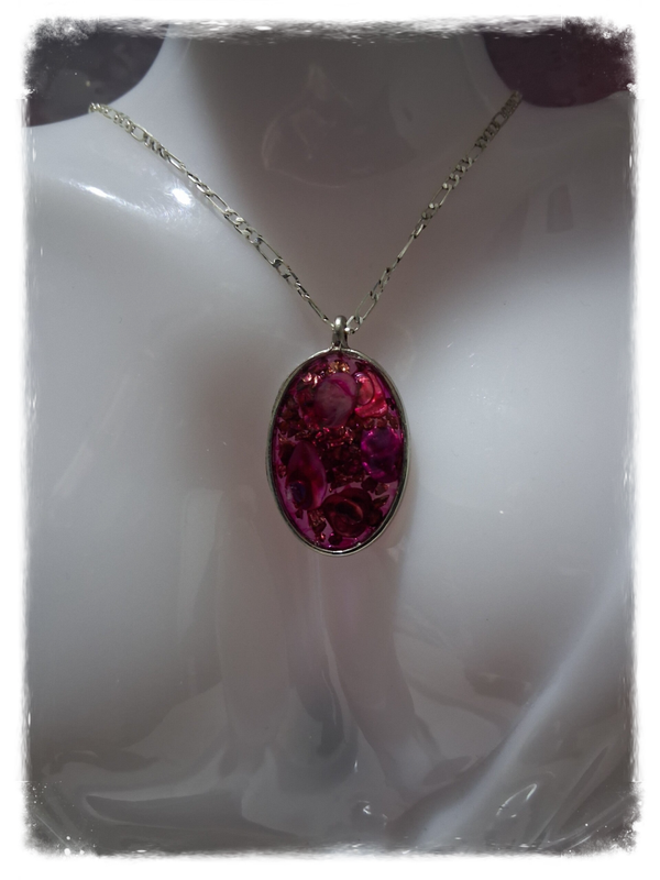 PENDENTIF RESINE TENDANCE ULTRAVIOLET