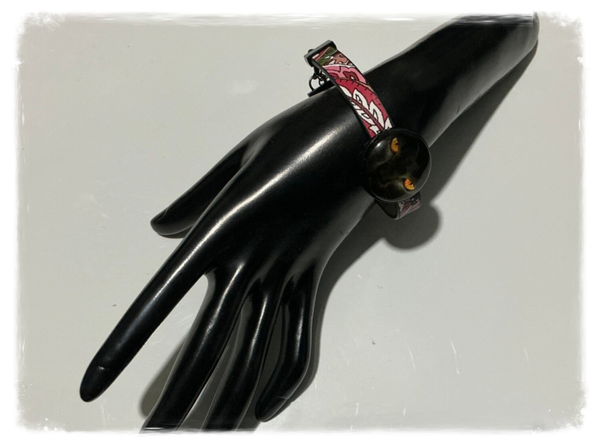 Bracelet CHAT NOIR Regard de feu