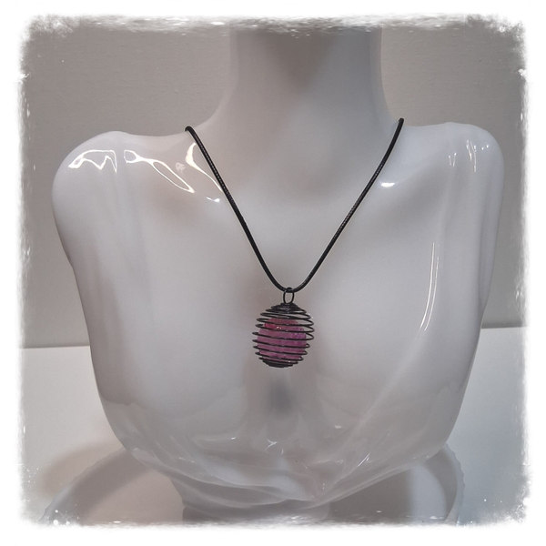 PENDENTIF ASTRE EN CAGE