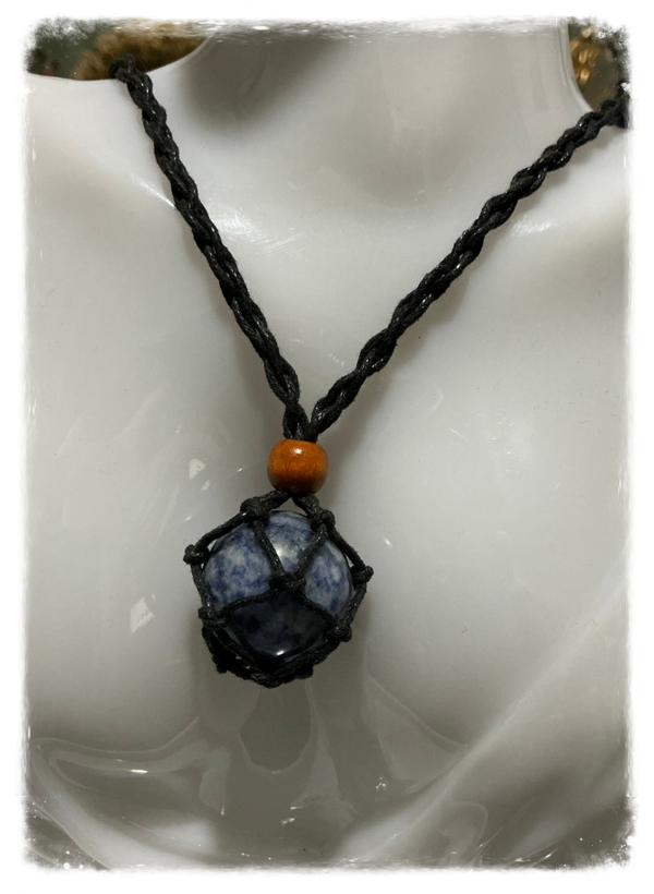PENDENTIF BILLE MINERALE JASPE